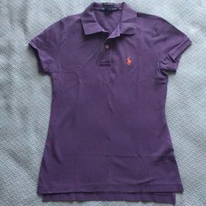 Ralph Lauren | Smoky Purple Skinny Fit Polo