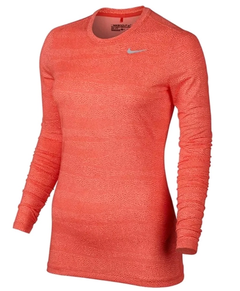 NIKE GOLF UV BASE LAYER DRI-FIT LONG SHIRT SZ L