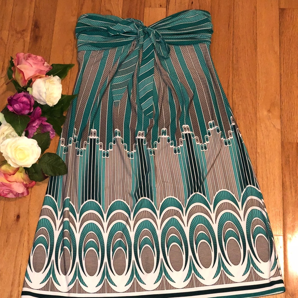 BCBGMaxazria strapless dress size XS