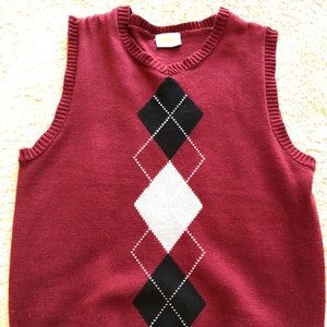 Crazy 8 Boys Christmas Holiday Sweater Vest