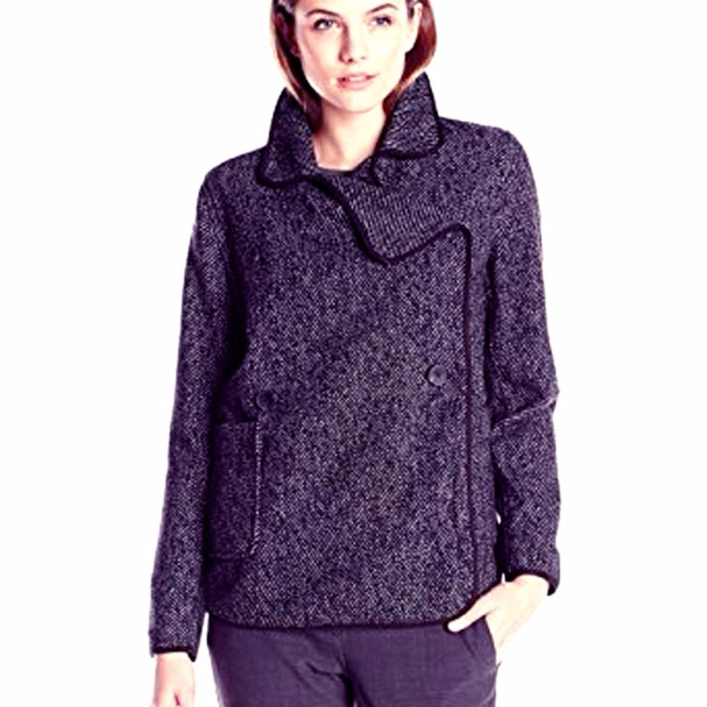 Lucky Brand Women's Drape Front Wool Jacket