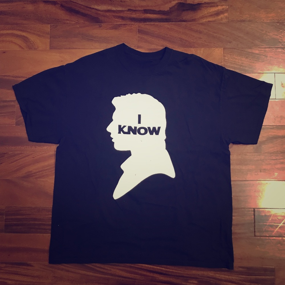 Star Wars Han Solo “I Know” men’s tee