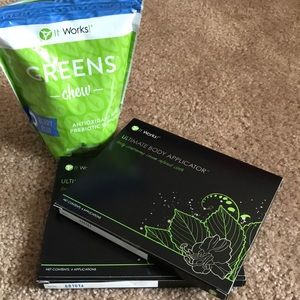 It Works wraps and Green Chews