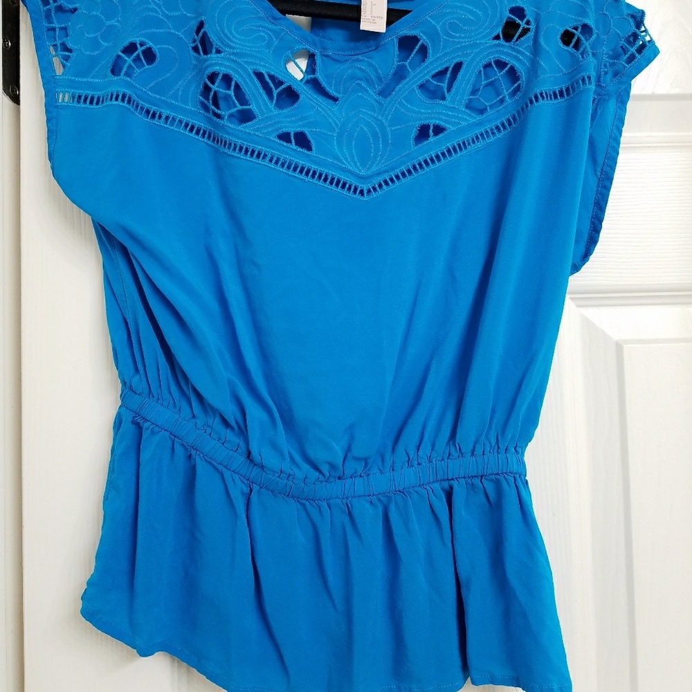 💕F21 Blue top💕