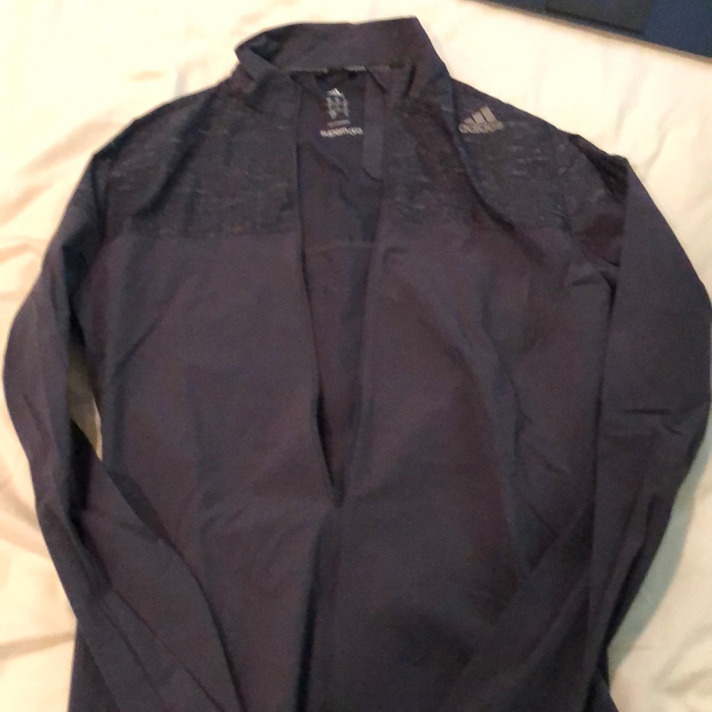 Adidas running waterproof zip up jacket