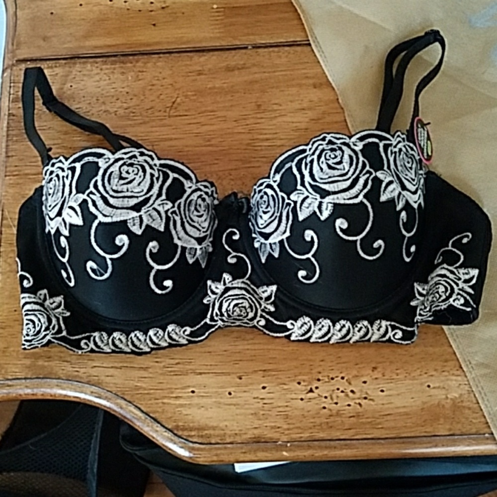 Black bra