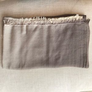 Ombré Pashmina Tan to Brown Scarf