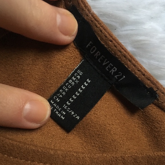 ✨VELVET RUST ZIP UP DRESS✨ - Picture 3 of 3