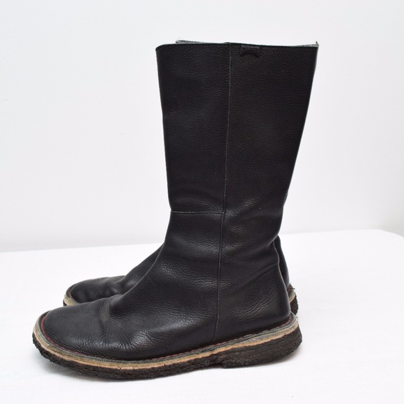 camper mid calf boots