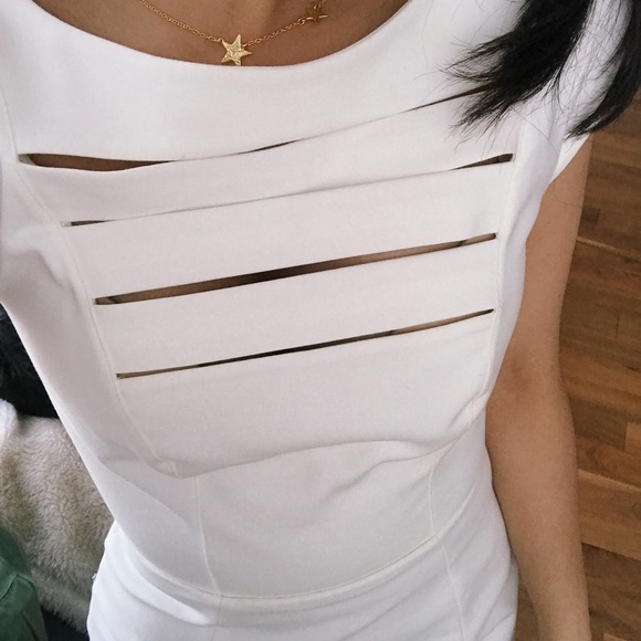 French connection formal white dress - Picture 2 of 3