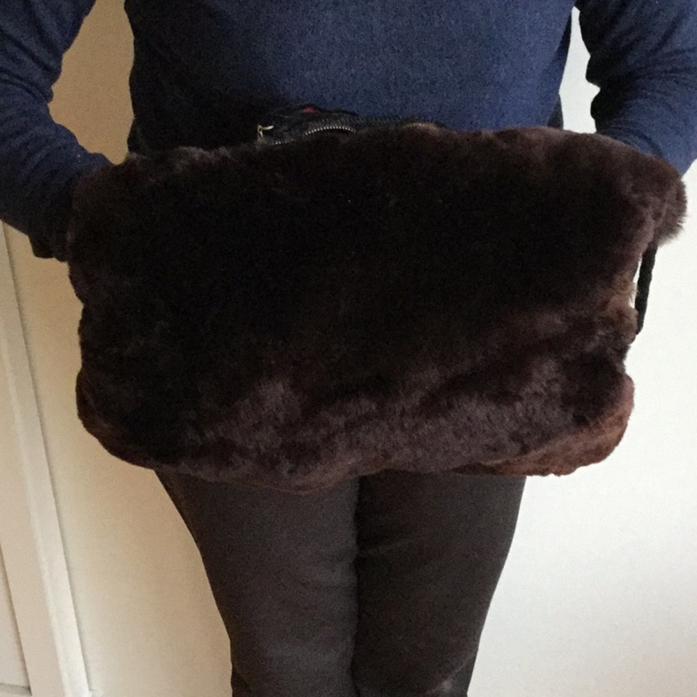 Vintage fur muff
