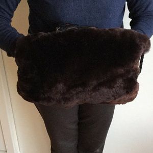 Vintage fur muff