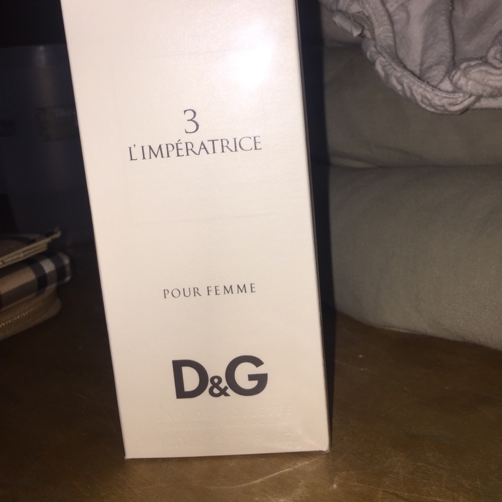 Brand new never opened D&G women’s perfume