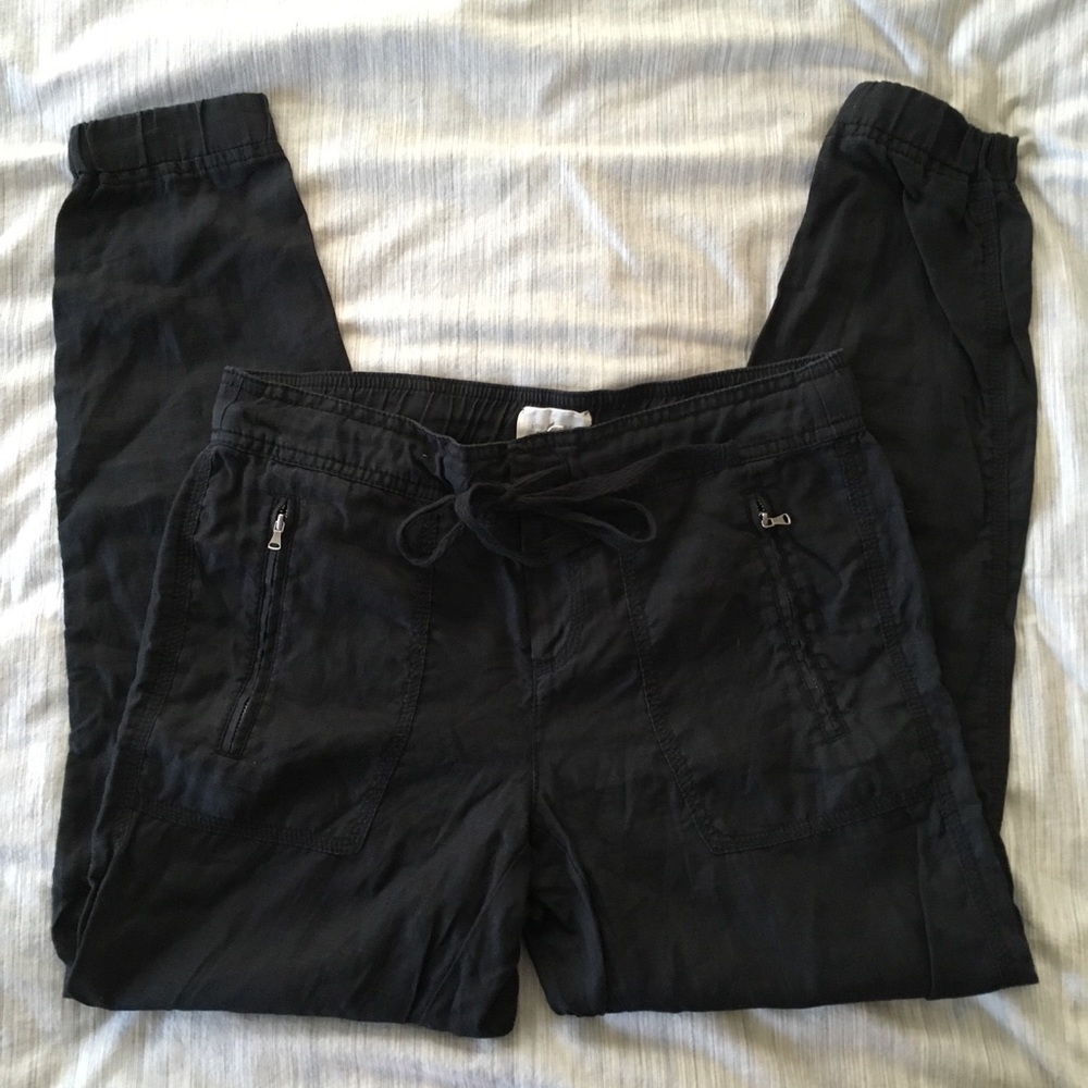 Lou & Grey 100% Linen Joggers