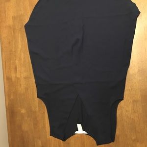 Navy tank with shirt tail