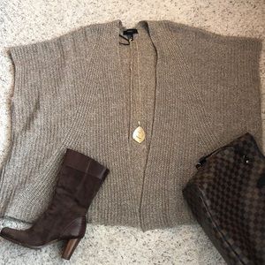 Beautiful Open Shrug Sweater - Neutral color