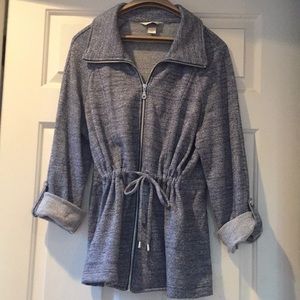 Business Casual jacket with a touch of shimmer.