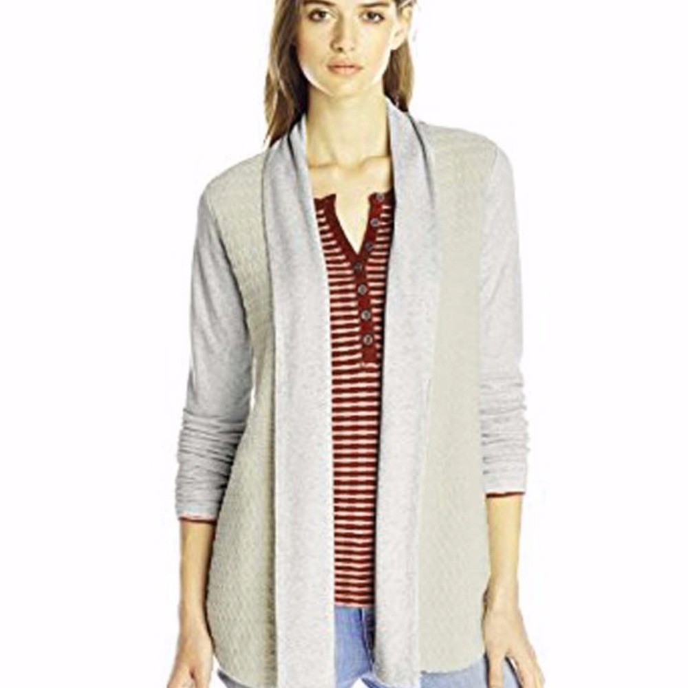 Lucky-Brand-Women-Mixed-Open-Weave-Cardigan