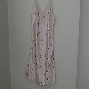 NWT, Victoria's Secret lace trim satin slip