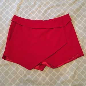 Red Skort