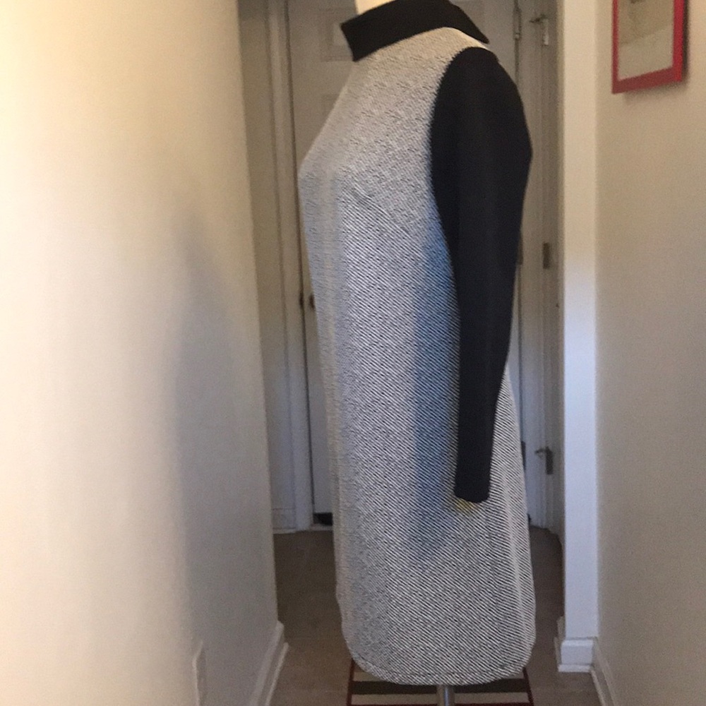 Vintage Black and white collar dress size S😘😘 - Picture 3 of 8