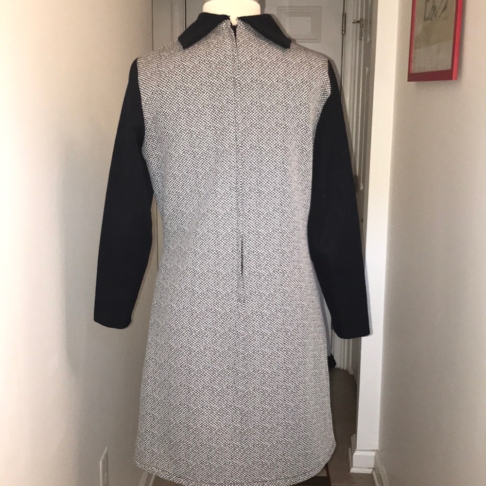Vintage Black and white collar dress size S😘😘 - Picture 4 of 8