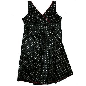 Retro pin-up dress polka dots rockabilly