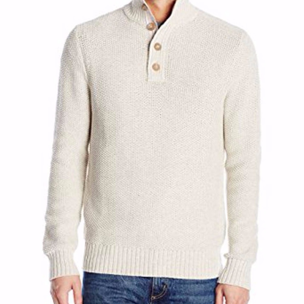 Lucky Brand Men's Washed Out Mock Neck NWT
