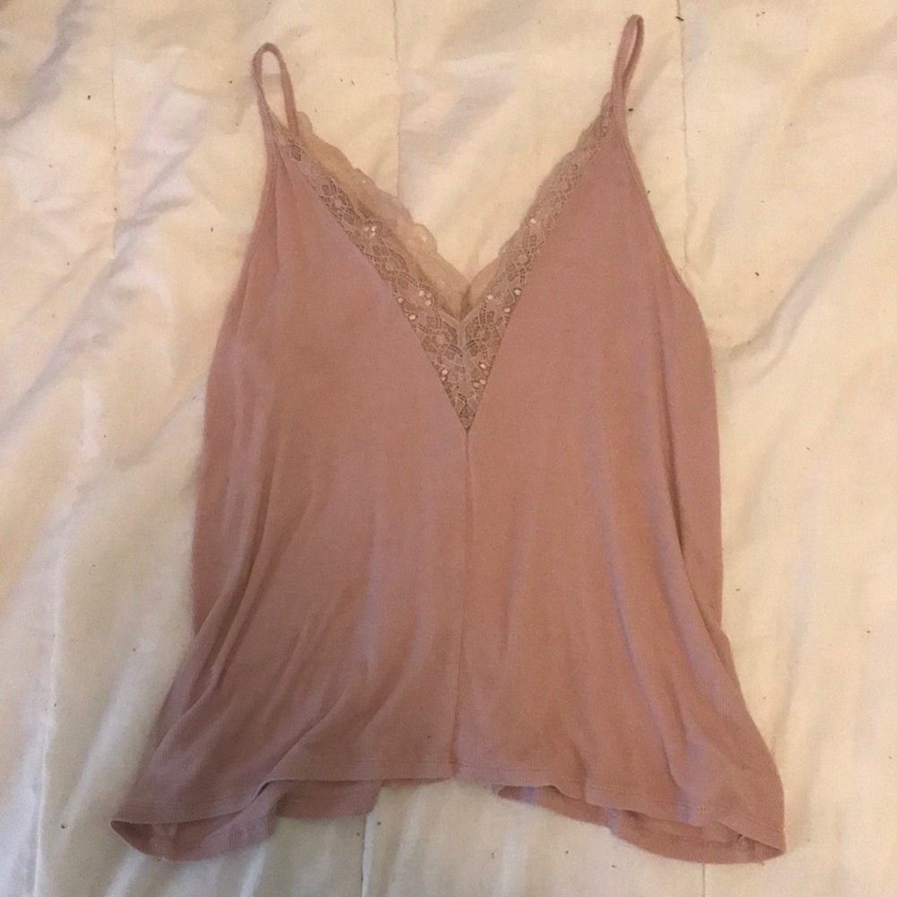 Lacy tank top
