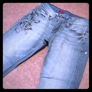 EXPRESS EVA bootcut jeans size: 0 Reg