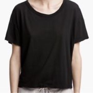 James Perse Scoop Neck Boxy Tee