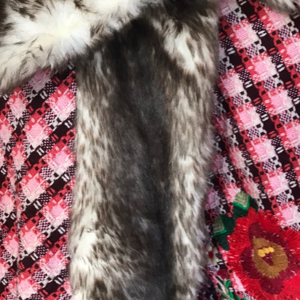 Oilily faux fur trim jacket💕 - Picture 2 of 12