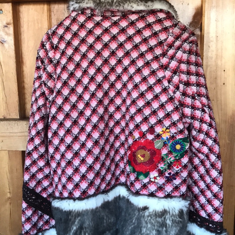 Oilily faux fur trim jacket💕 - Picture 7 of 12