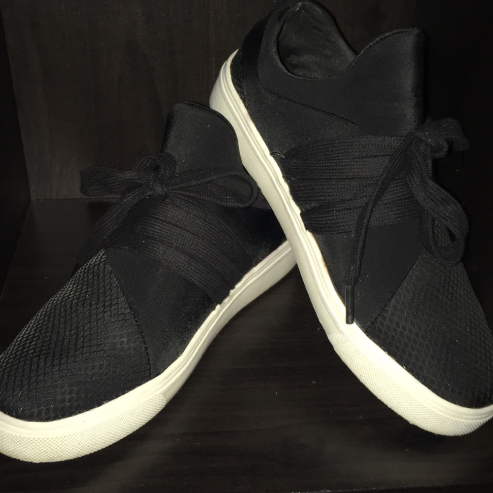 Black sneakers