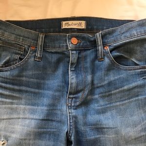 Madewell Distressed Skinny Jeans