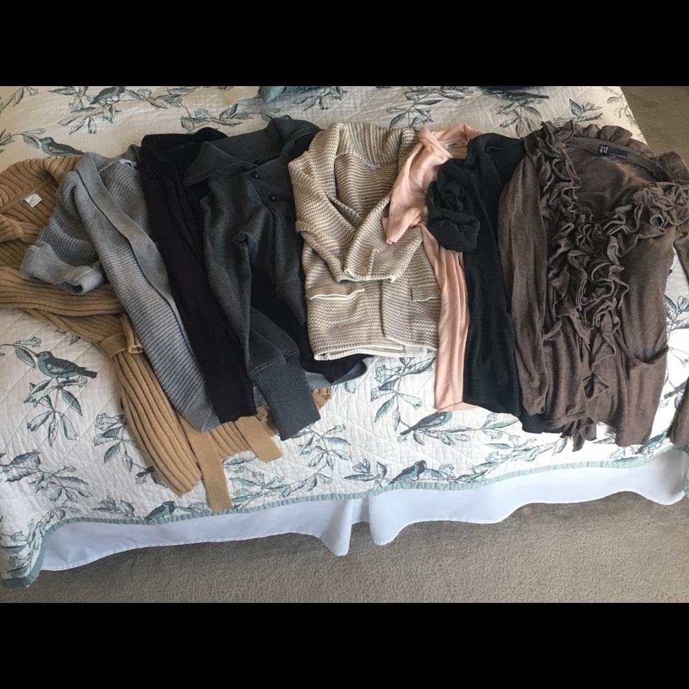 Long Cardigan Sweater Lot