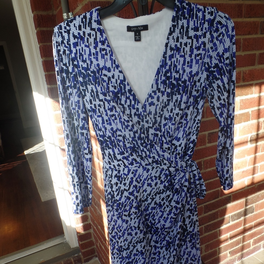 Ivy and Blu Faux wrap dress