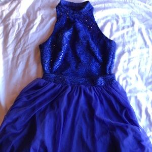 Love Reign 2 Pc Tulle Skirt & Sequin Crop Top Sz 7