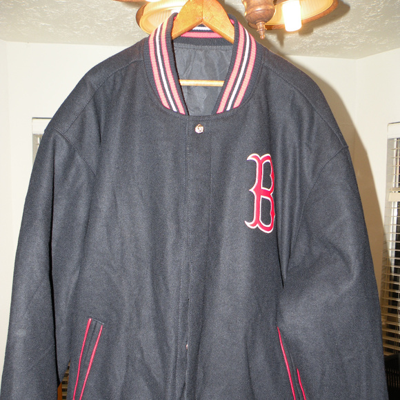 Boston Redsox Wool Revesible jacket size XL - Picture 2 of 8