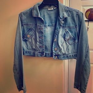 Cato crop denim jacket - size L