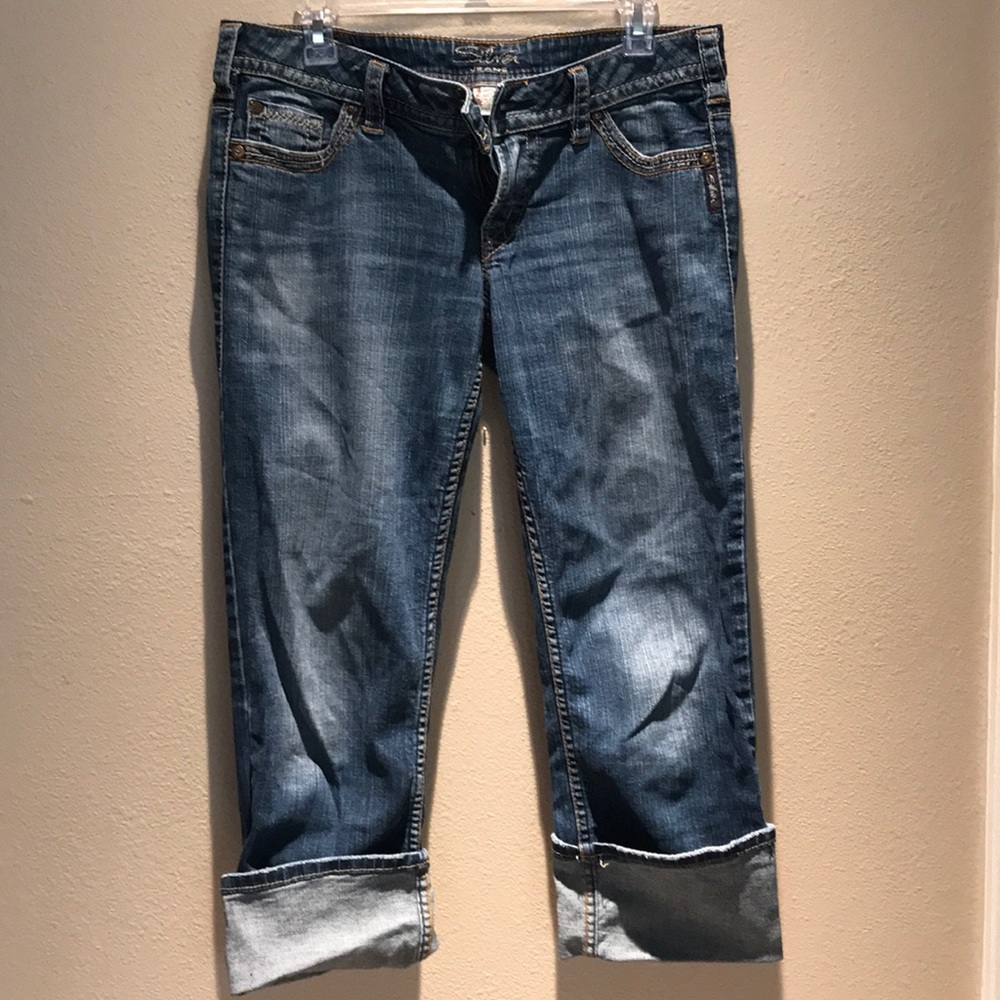 Silver Jean brand Capris
