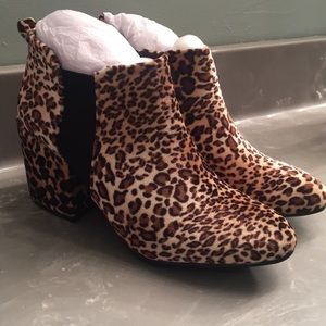 Leopard Bootie