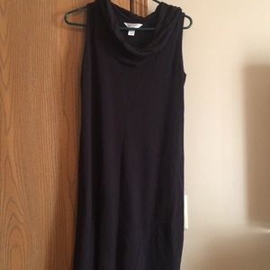 Black cowled neck christoper & banks dress