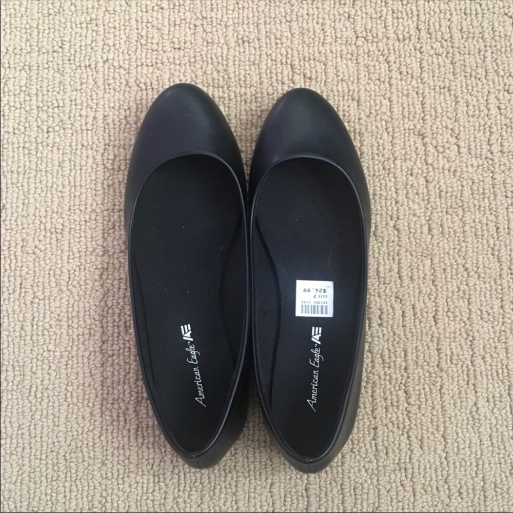 American Eagle Black Flats