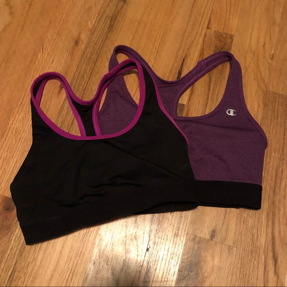 Two Champion Sports Bras