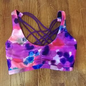 Popflex pull on my heart strings sports bra