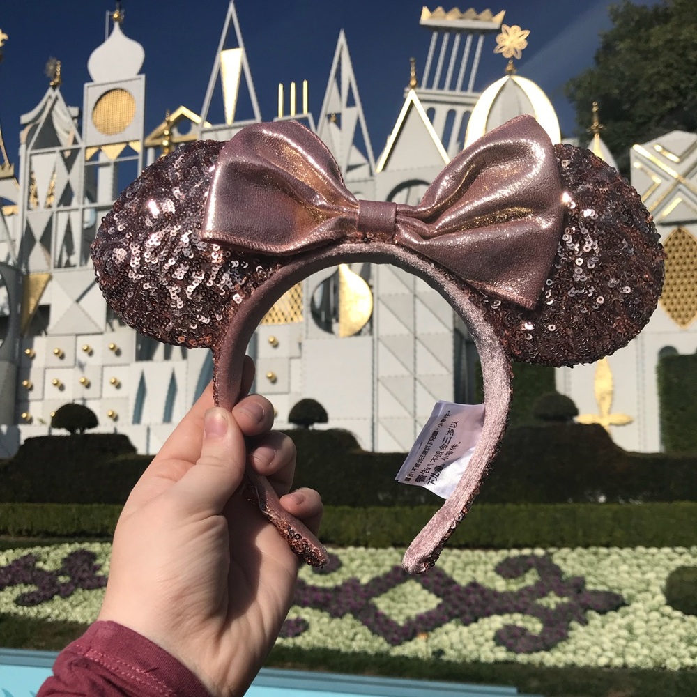 Rose Gold Mickey/Minnie Ears (Pinkish)