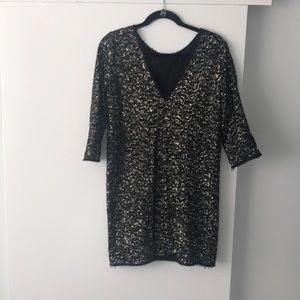 Zadig & Voltaire Rousse Sequin Deluxe Dress