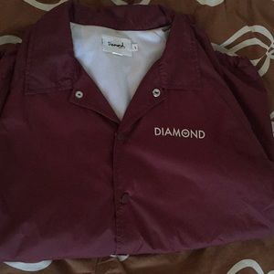 Diamond supply co. Windbreaker/coach jacket