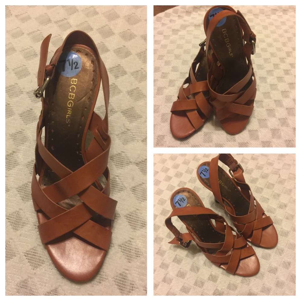 Pre-Owned ***BCBGirls***Open Toe Strappy  Shoes